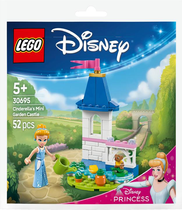 Actual product image Disney Princess Cinderellas Mini-Gartenschloss (30695, LEGO Disney)