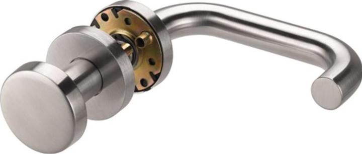 Image du produit Amf Garniture interchangeable en acier inoxydable D/K sans rosace à clé sans DIN gauche/droite (Poignée de porte)