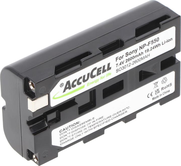 Immagine prodotto AccuCell Batteria Sony NP-F550, NPF530, NPF330 (Accumulatore di carica elettrica)