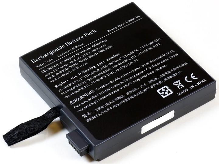 CoreParts Batteria del computer portatile per Fujitsu (1 Celle, 4400 mAh)