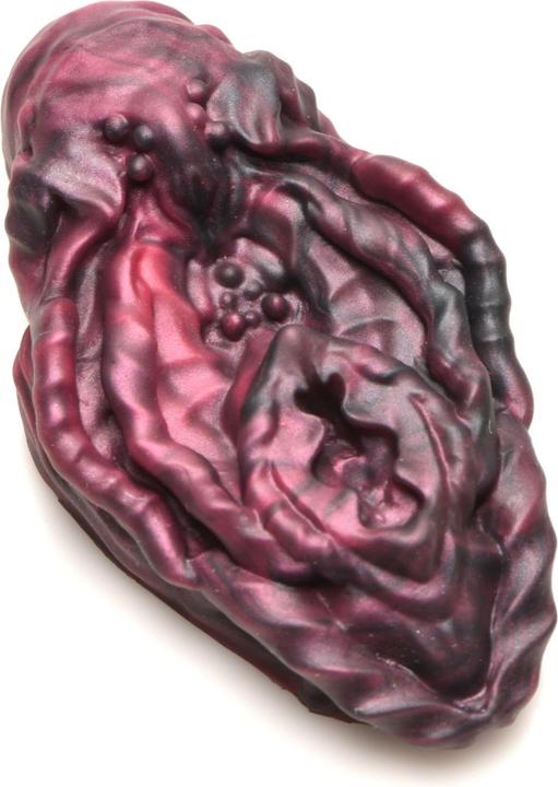 Productafbeelding Creature Cocks XR Brands Xeno Pussy Vulva Siliconen Slijper Rood & Zwart