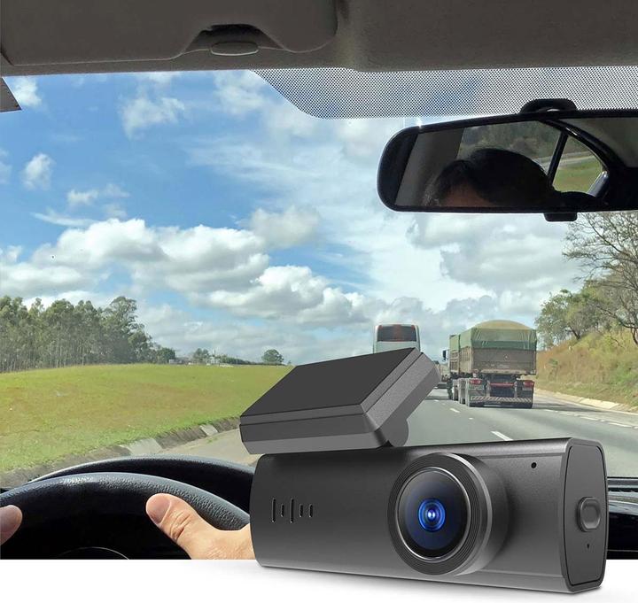 Image du produit Nedis Dash Cam - 1080p@30fps - 2 MPixel - LCD - Nachtsicht - Schwarz (WiFi, Vision nocturne, Microphone intégré, Full HD)