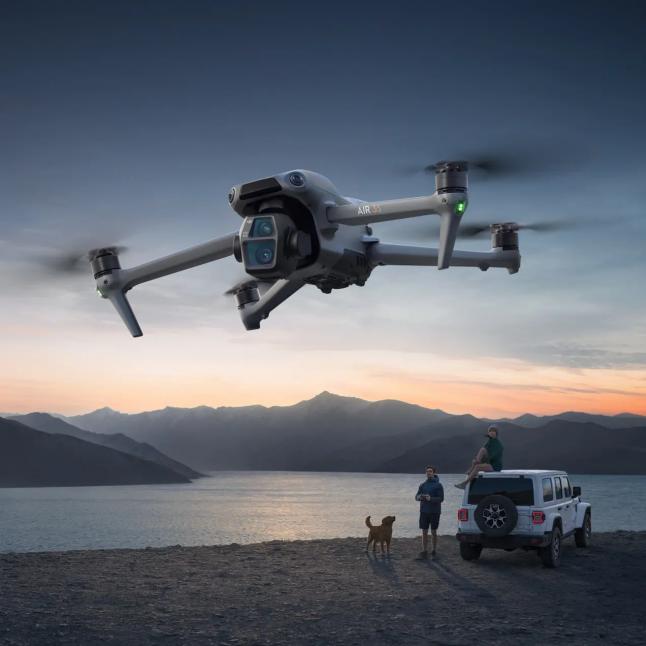 Actual product image DJI Air 3s RC-N3 (45 min, 724 g, 50 Mpx)