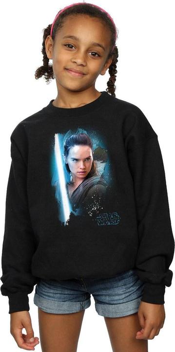 Produktbild Star Wars The Last Jedi Rey Brushed Sweatshirt Mädchen (140, 146)