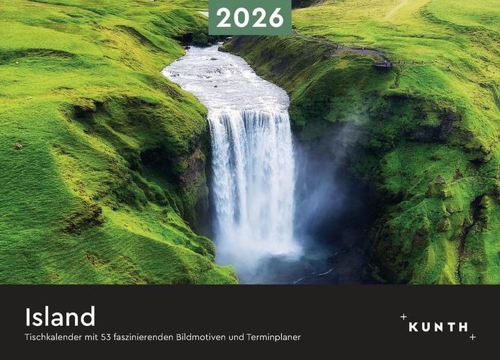 Immagine prodotto Island - Tischkalender 2026 (Tedesco)