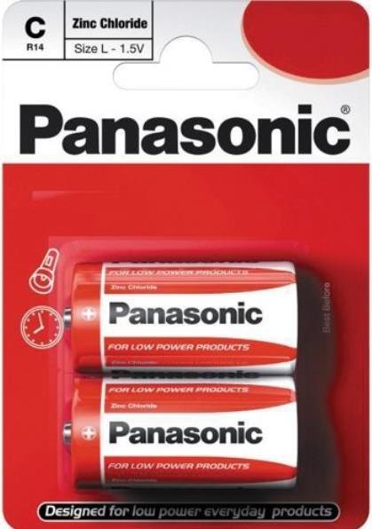 Immagine prodotto Panasonic Zinco Carbonio C/R14 2psc (2 pz., R14)