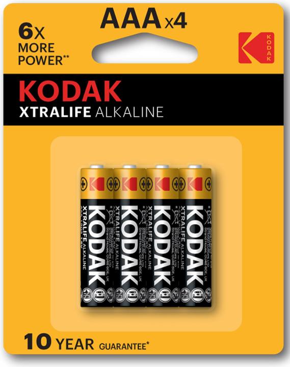 Produktbild Kodak XTRALIFE Alk AAA 10x4 (4 Stk., AAA)
