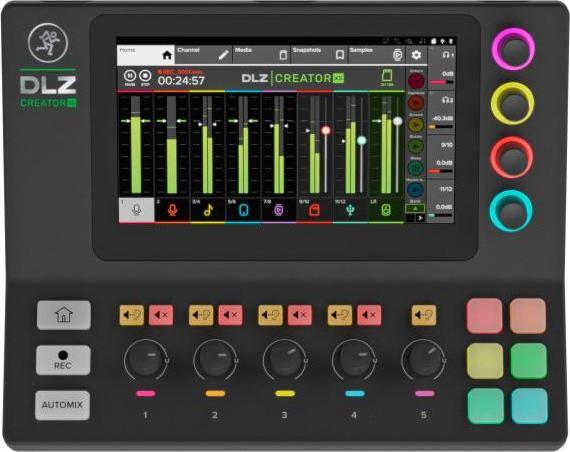 Mackie DLZ Creator XS (Studio et mixeur live)