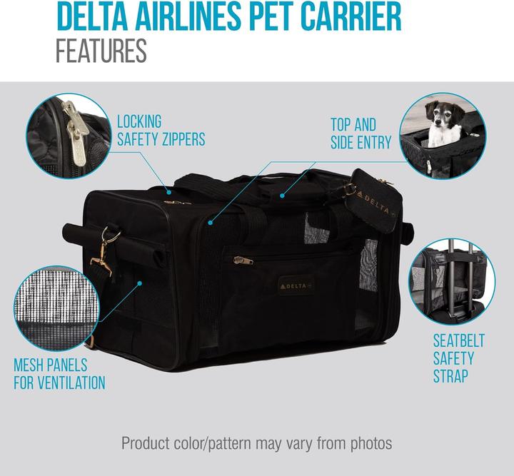 Actual product image Sherpa Carrier bag (Cat, Dog, Safety closure, Breathable, Washable, Foldable)