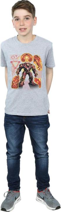 Produktbild Avengers Infinity War Hulkbuster Blueprint TShirt Jungen (152, 158)