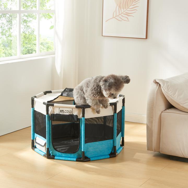 Actual product image En.Casa Pet playpen Naerøysund 72x72x45 cm