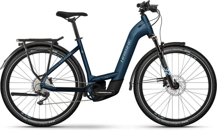 Produktbild Haibike Trekking 8 Tiefeinsteiger - Gloss Roy Blue Met Silver