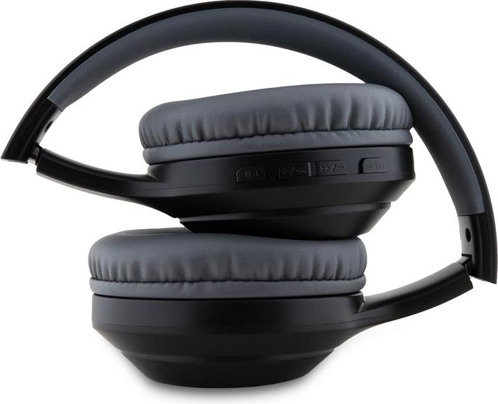 Produktbild Guess Classic Silver Logo Bluetooth Stereo Headphone - black (30 h, Kabellos)