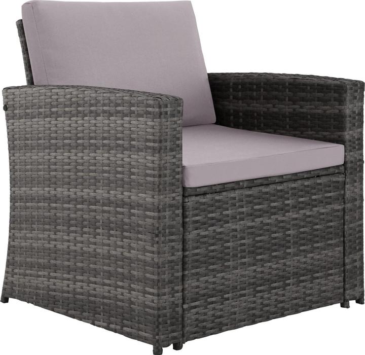 Produktbild tectake Rattan Lounge Jesolo (89 cm)