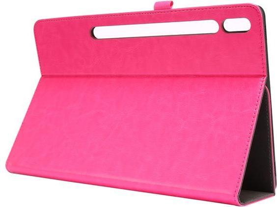 Produktbild MU Classic Zweifach faltbare Crazy Horse Leder Case Hülle (Galaxy Tab S7)