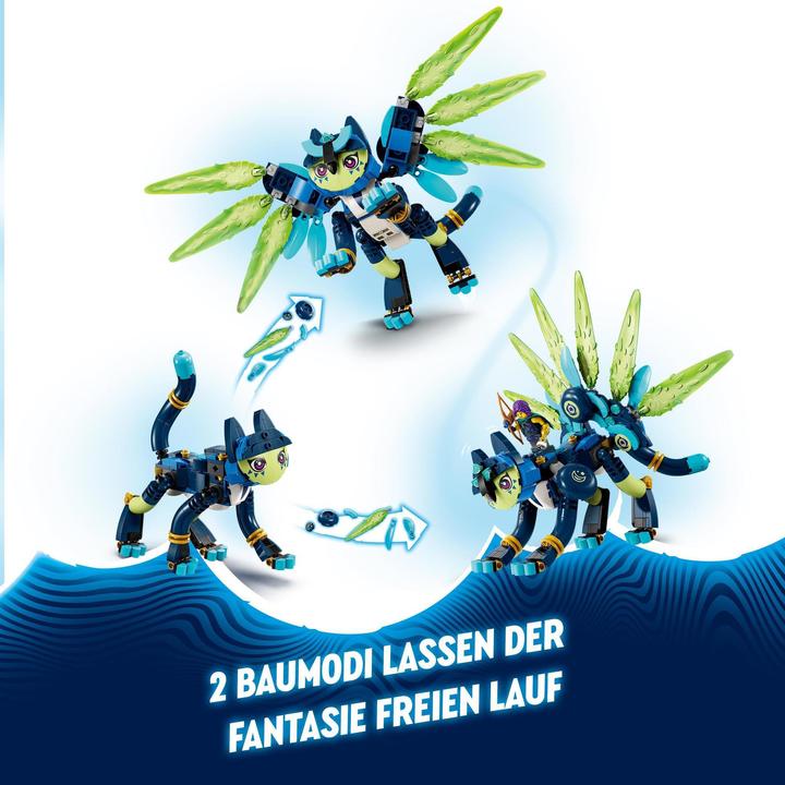 Produktbild LEGO Zoey und die Katzeneule Zian (71476, LEGO Dreamzzz)