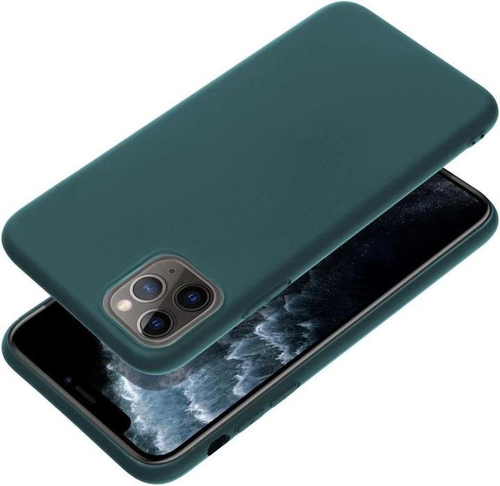 Produktbild OEM Back panel cover MATT case for IPHONE 11 Pro Max dark green (Apple iPhone 11 Pro Max)