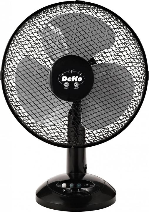 Honeywell Deko Ventilateur de table B 306 40W 29cm 3 vitesses oscillantes noir