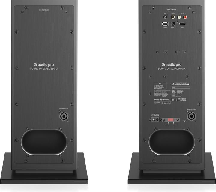 Produktbild Audio Pro Connected Speaker A48 Black (1 Paar, 320 W)