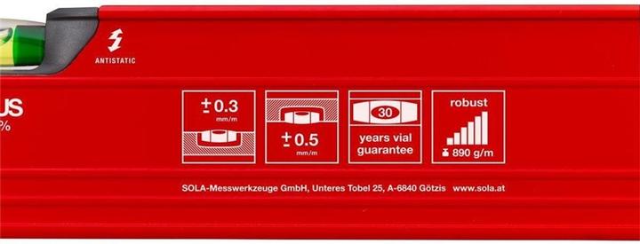 Produktbild Sola POZIOMNICA BIG RED 120cm 0,3mm/m (120 cm)