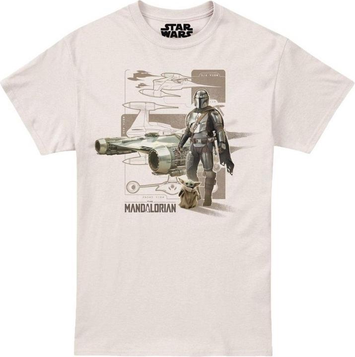 Actual product image Star Wars Mens Star Fighter T-Shirt (3XL)
