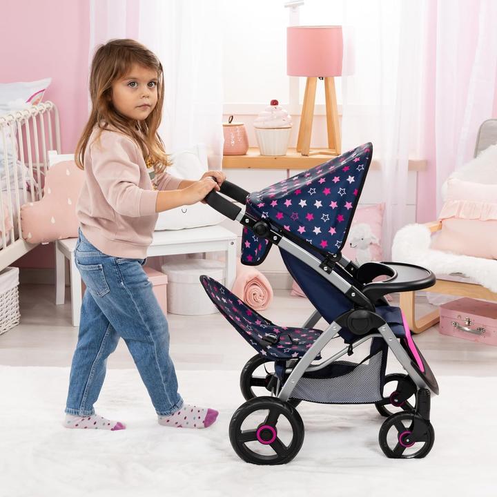 Produktbild Bayer Dolls Pram Twin Star (39416AA)