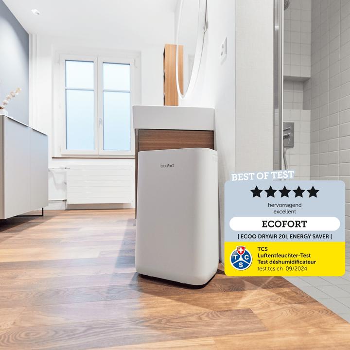 Produktbild ecofort ecoQ DryAir 20L Energy Saver (50 m², 20 l/24h)