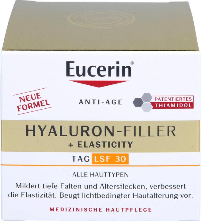 Produktbild Eucerin HYALURON-FILLER + ELASTICITY Tagespflege LSF 30 (50 ml, Tagescreme, SPF 30)