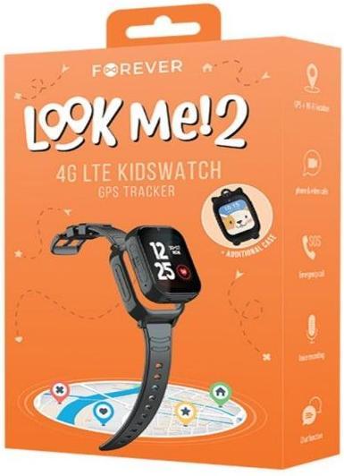 Actual product image Forever Smartwatch GPS WiFi 4G Kids KW-510 black (4G)