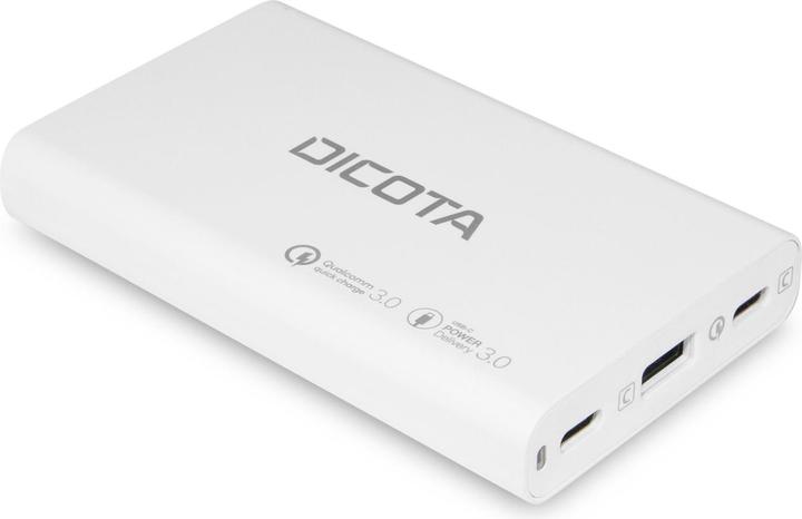 Dicota Desktop 3-Port Charger (65W) white (65 W)