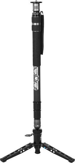 Actual product image Sirui SVM-145P Monopod mit Schnellwechselsystem, 145cm Höhe (Pedal Version) (Metal)