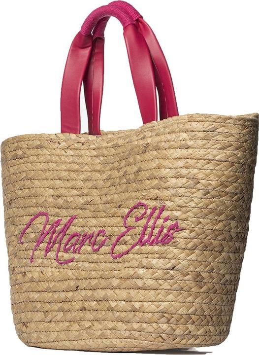 Marc Ellis Handtasche Damen - Modell Amelia Nova - Naturfasern - 46.0 X 28.0 X 20.0 Cm