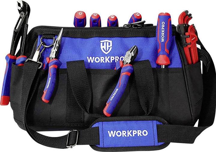 Actual product image Workpro WP281026 Tool bag empty (L x W x H) 510 x 260 x 290 mm (5 pieces)