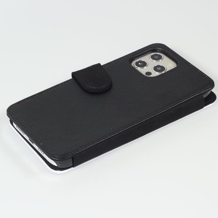 Produktbild PhoneLook Hülle Wallet schwarz Skull 02 (Apple iPhone 12 Pro Max)