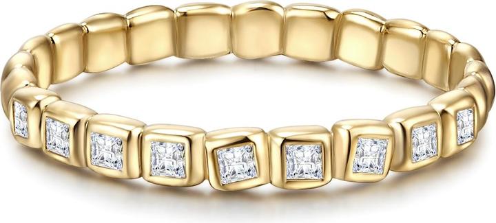 Produktbild Glanzstücke München Damen Sterling Silber Zirkonia gelbgold - 24513 (56, 925 Silber)