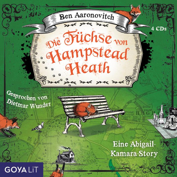 Actual product image Jumbo The foxes of Hampstead Heath (Dietmar Wunder, Ben Aaronovitch, German)