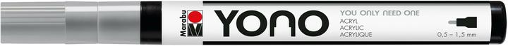 Marabu Acrylmarker YONO 0.5 - 1.5 mm Grau (Grau, 1.50 mm, 1 x)