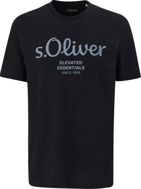 S.Oliver T-Shirt Casual Bequem sitzend Logo T-Shirt