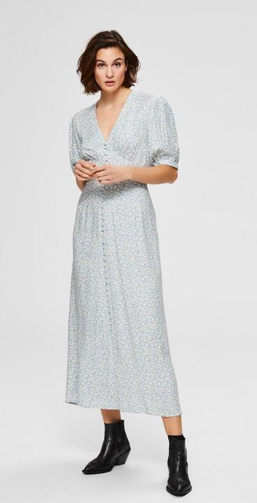 Actual product image Selected Femme Low cut V-neck maxi dress (36)