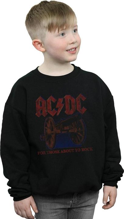 Produktbild AC/DC For Those About To Rock Canon Sweatshirt Jungen (128)