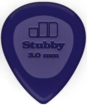 Dunlop Plectren Stubby 3, Bag/24 (24 x)