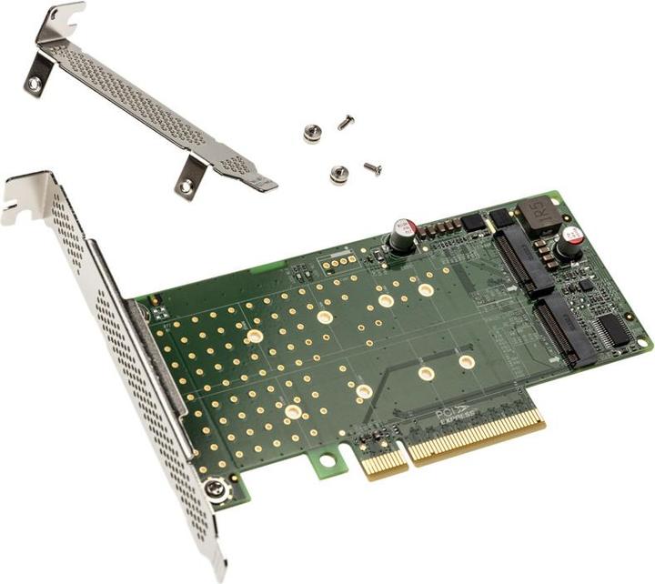 Produktbild Delock PCI Express x8 Card to 2 x internal NVMe M.2 Key M