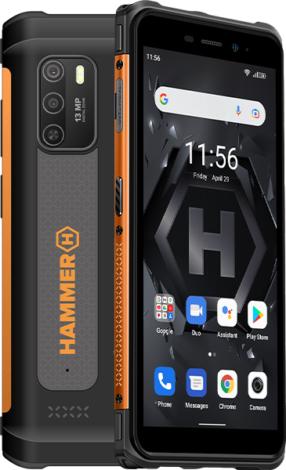 Image du produit Hammer Iron 4 (32 Go, Orange, 5.50", SIM simple, 13 Mpx, 4G)