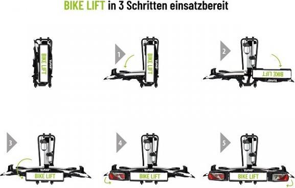 Image du produit Eufab Fahrradträger BIKE LIFT für 2 Fahrräder