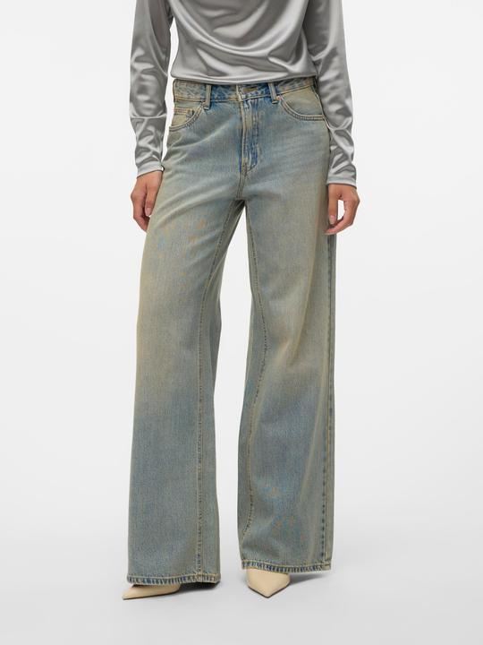 Image du produit Vero Moda VMREMY Mid Rise Weiter Beinschnitt Jeans Weit geschnitten (W28/L34)