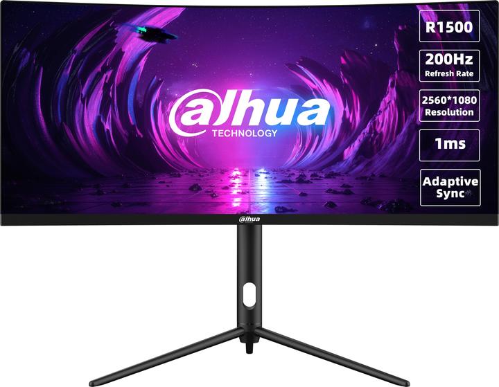 Productafbeelding Dahua 30" WFHD 21 9 Curved 200Hz 1ms (2560 x 1080 pixels, 30")