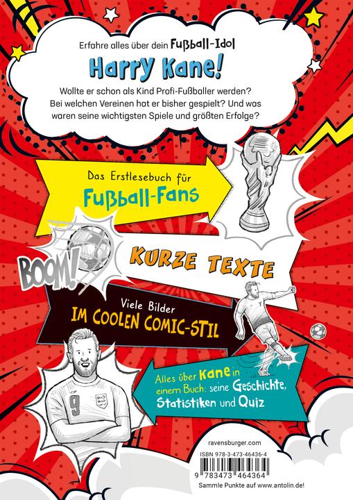 Actual product image Ravensburger Fussball-Stars - Alles über Kane (German)
