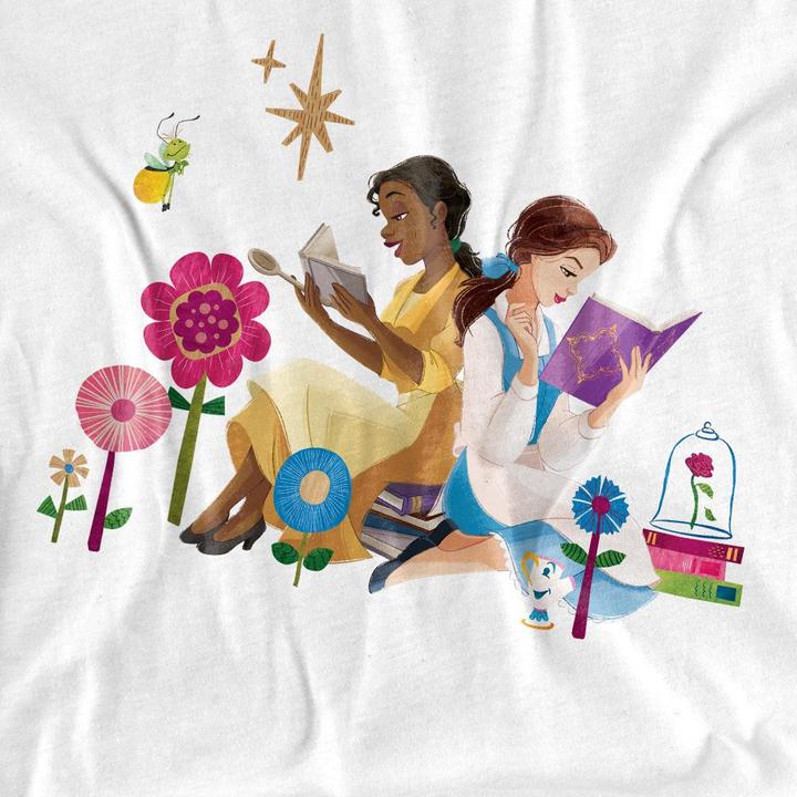Image du produit Disney Princess - T-shirt LOVE TO READ - Adulte (L)