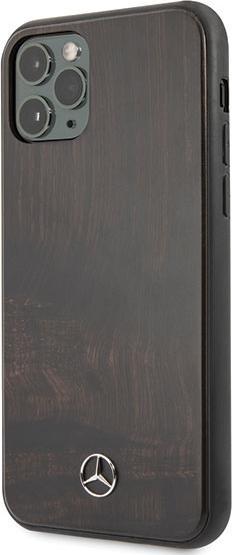 Produktbild Mercedes MEHCN65VWOBR iPhone 11 Pro Max Hard Case, Red / Brown Wood Line Rosewood (Apple iPhone 11 Pro Max)