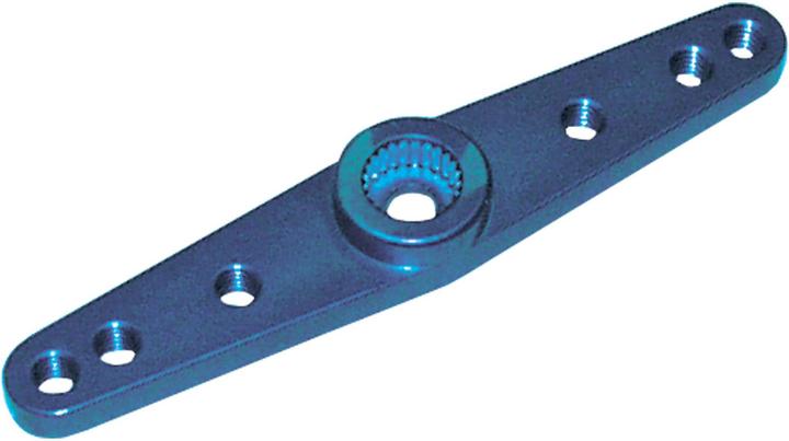 Actual product image Hitec Output lever metal blue two-arm, 24Verz. 6mm HS5745MG similar